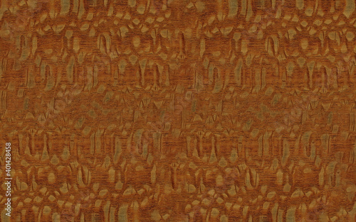 Lacewood veneer texture with rippled grain