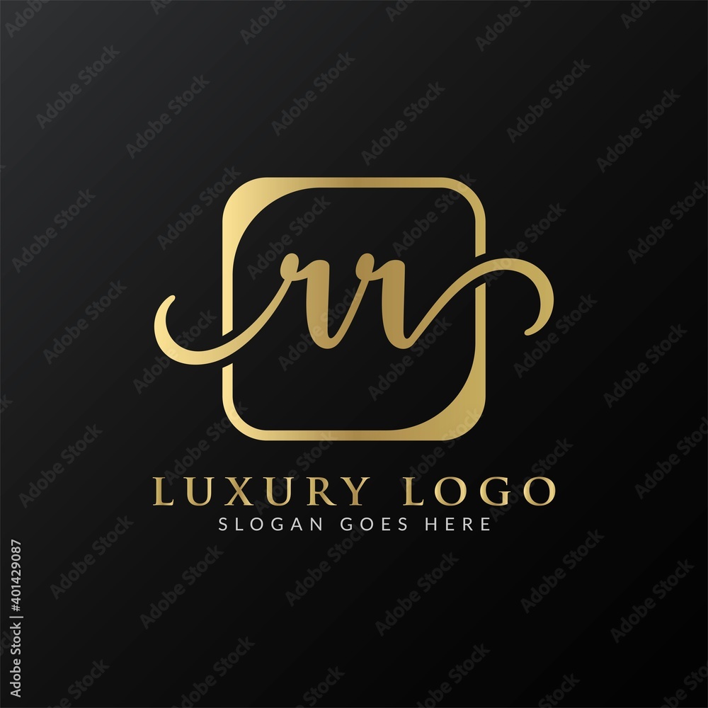 Initial rr letter Logo Design Modern Typography Vector Template. Creative Luxury letter rr logo design. Initial rr letter Logo Design Modern Typography Vector Template. Creative Luxury letter rr logo design.