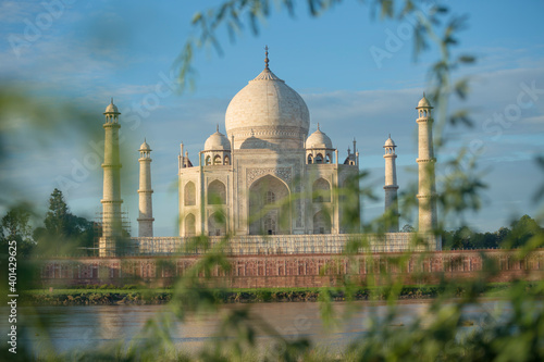 Canvas Print Taj Mahal Delhi at early morning, Agra, Delhi, India