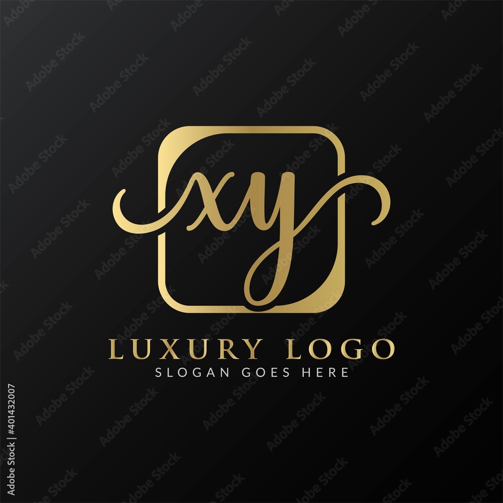 Creative letter XY Logo Design Vector Template. Initial Luxury Letter XY Logo Design Creative letter XY Logo Design Vector Template. Initial Luxury Letter XY Logo Design