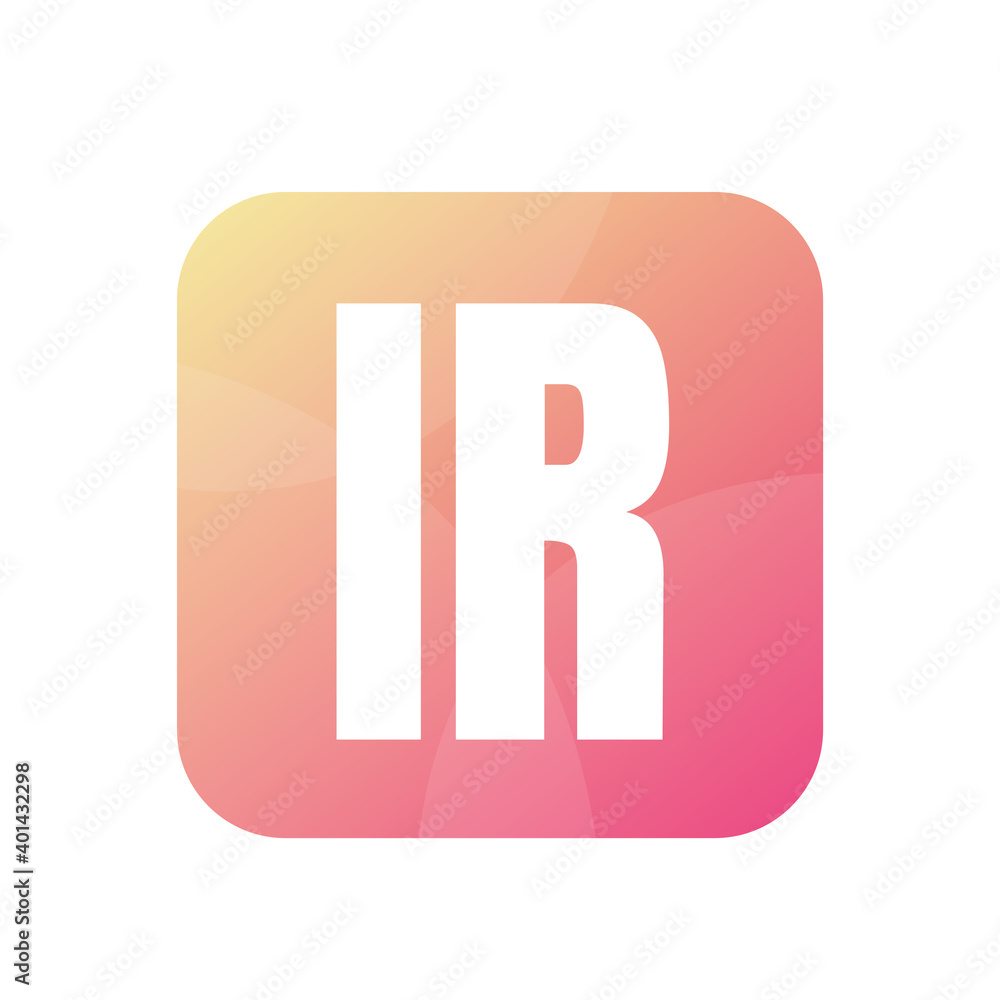 IR Letter Logo Design With Simple style IR Letter Logo Design With Simple style