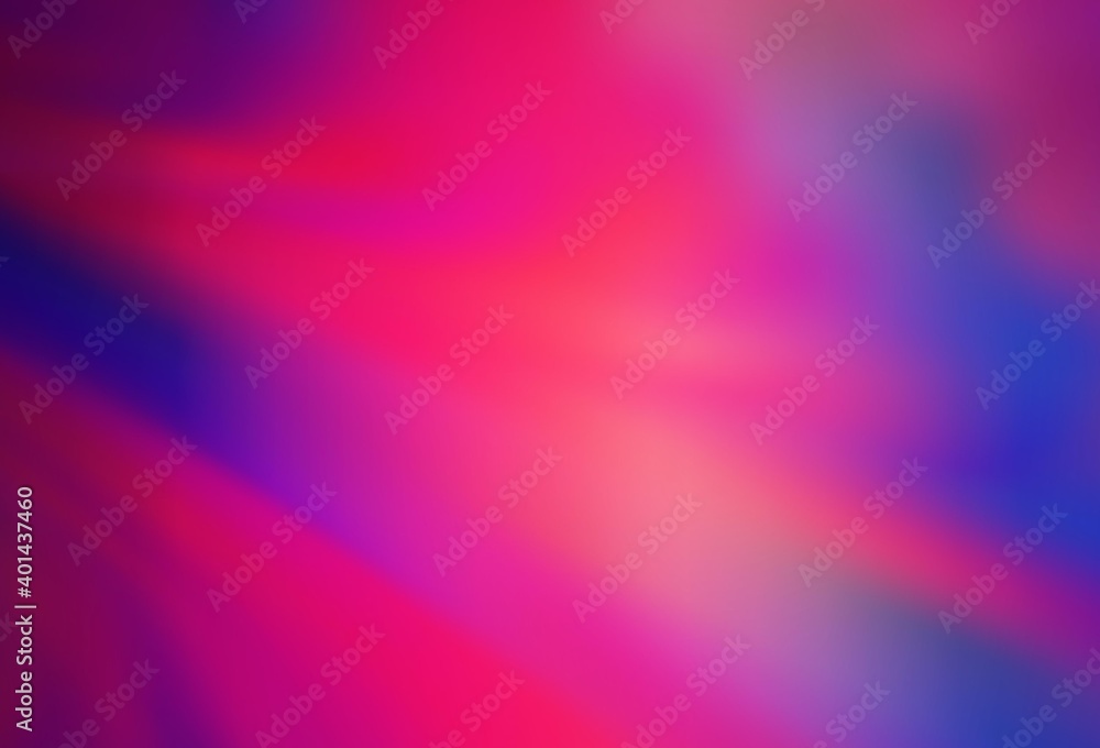 Light Purple, Pink vector blurred background.