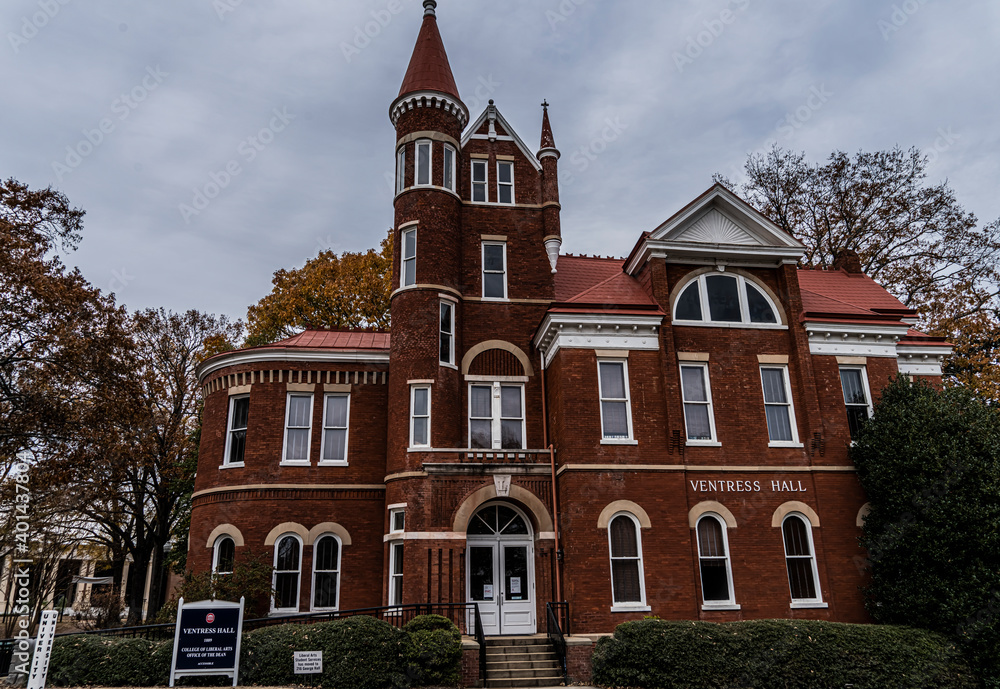 University of Mississippi in Oxford Historic Ventress Hall built in 1889.