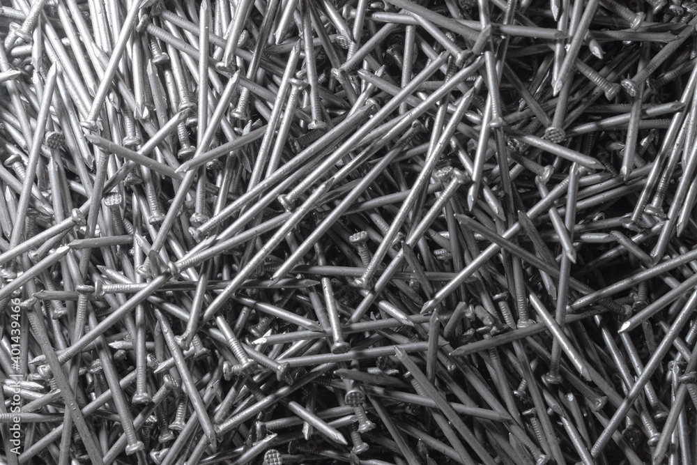 Metal Nails. Texture. Many new long iron nails. Background for wallpaper. Metal Nails. Texture. Many new long iron nails. Background for wallpaper.