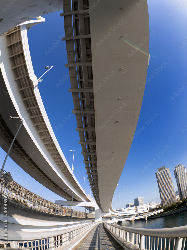 Obraz premium 東京都 レインボーブリッジ