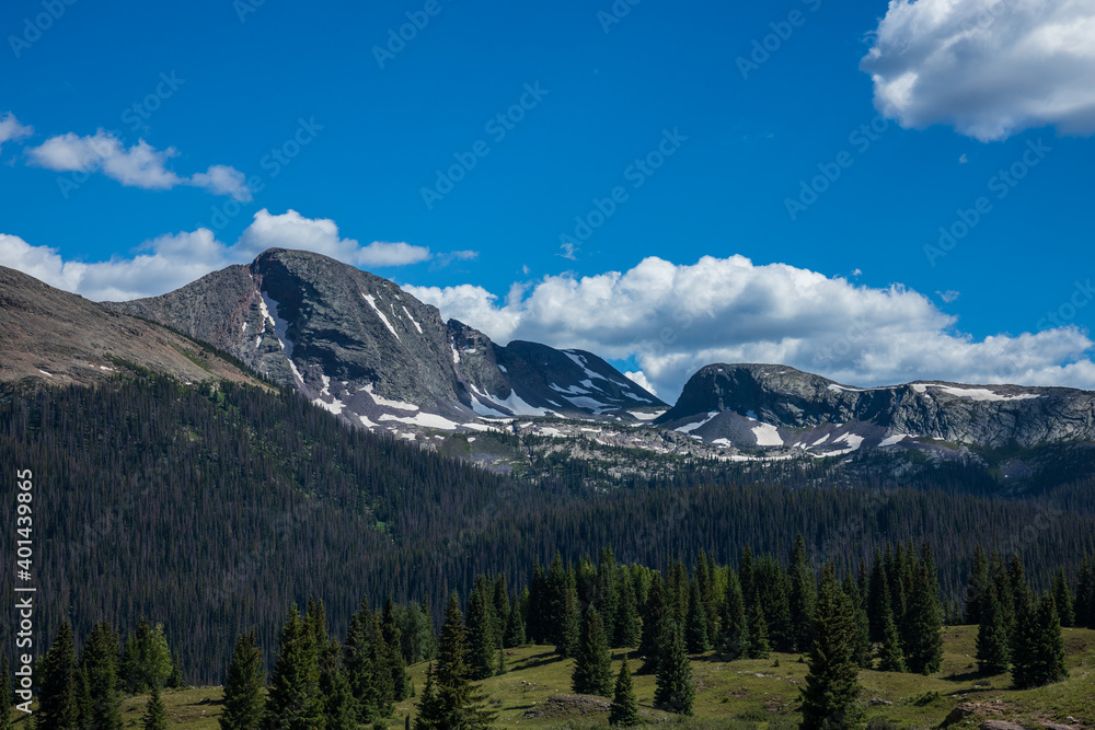 Snowdon Peak in the San Juan Mountains of Colorado