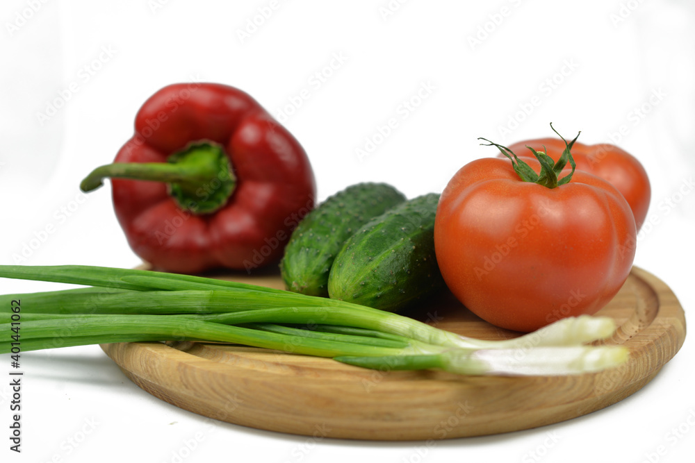 board on a wooden board vegetables board on a wooden board vegetables
