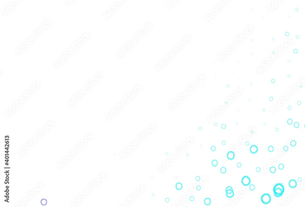 Light Blue, Green vector pattern with spheres. Light Blue, Green vector pattern with spheres.