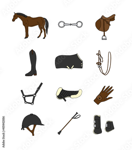 set of animals