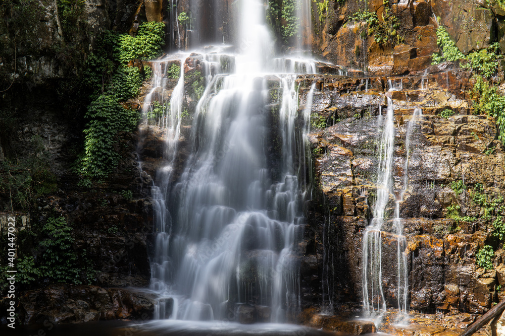 Bottom section of Minnamurra Falls, NSW, Australia.