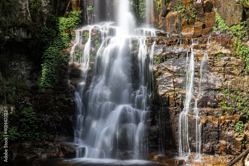 Bottom section of Minnamurra Falls  NSW  Australia.