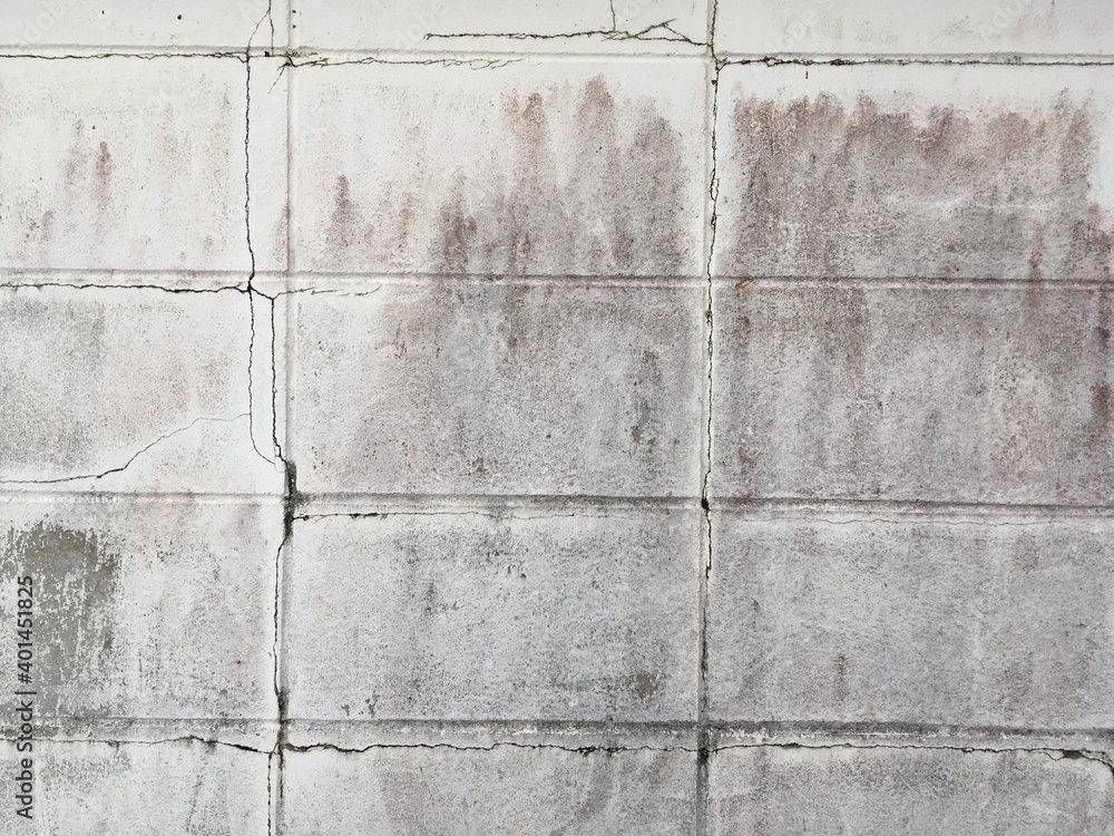Fototapeta premium Cement block wall texture background 