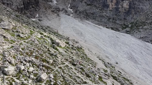 High mountain in Dolomites, Italy