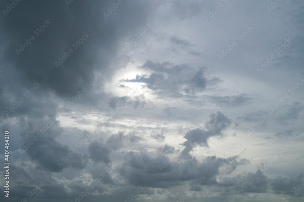 Dark storm clouds in sky Dark storm clouds in sky