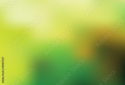 Light Green, Yellow vector blurred and colored pattern.