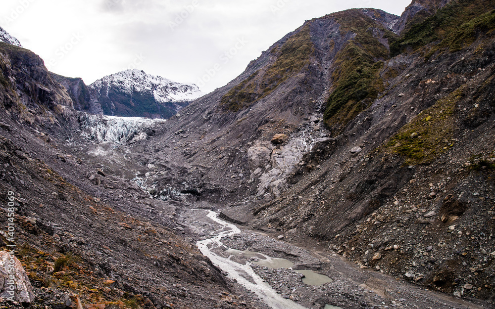 rocky mountain landscape glacier