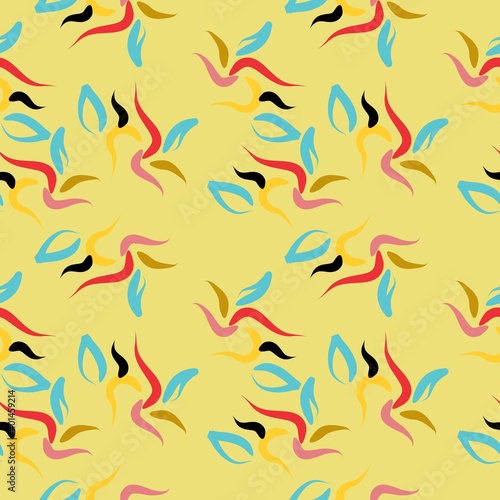 abstract seamless pattern for textile usable