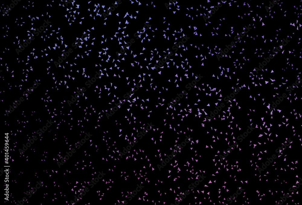 Dark Purple, Pink vector texture with triangular style. Dark Purple, Pink vector texture with triangular style.