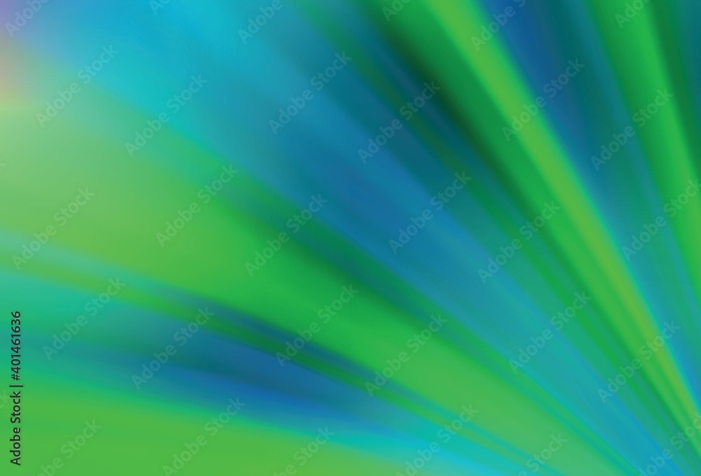 Light Green vector abstract bright texture.