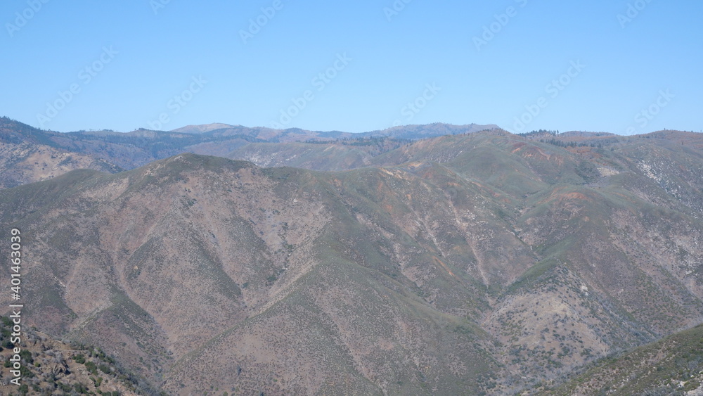 view of mountains and valley