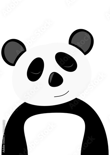 Fototapeta Naklejka Na Ścianę i Meble -  Panda Bär