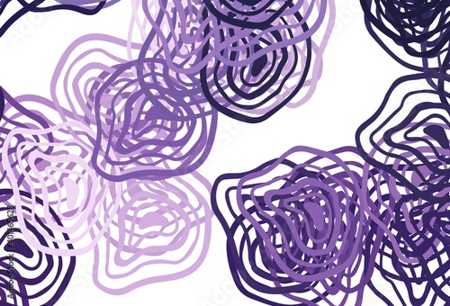 Fototapeta Naklejka Na Ścianę i Meble -  Light Purple vector pattern with lines.
