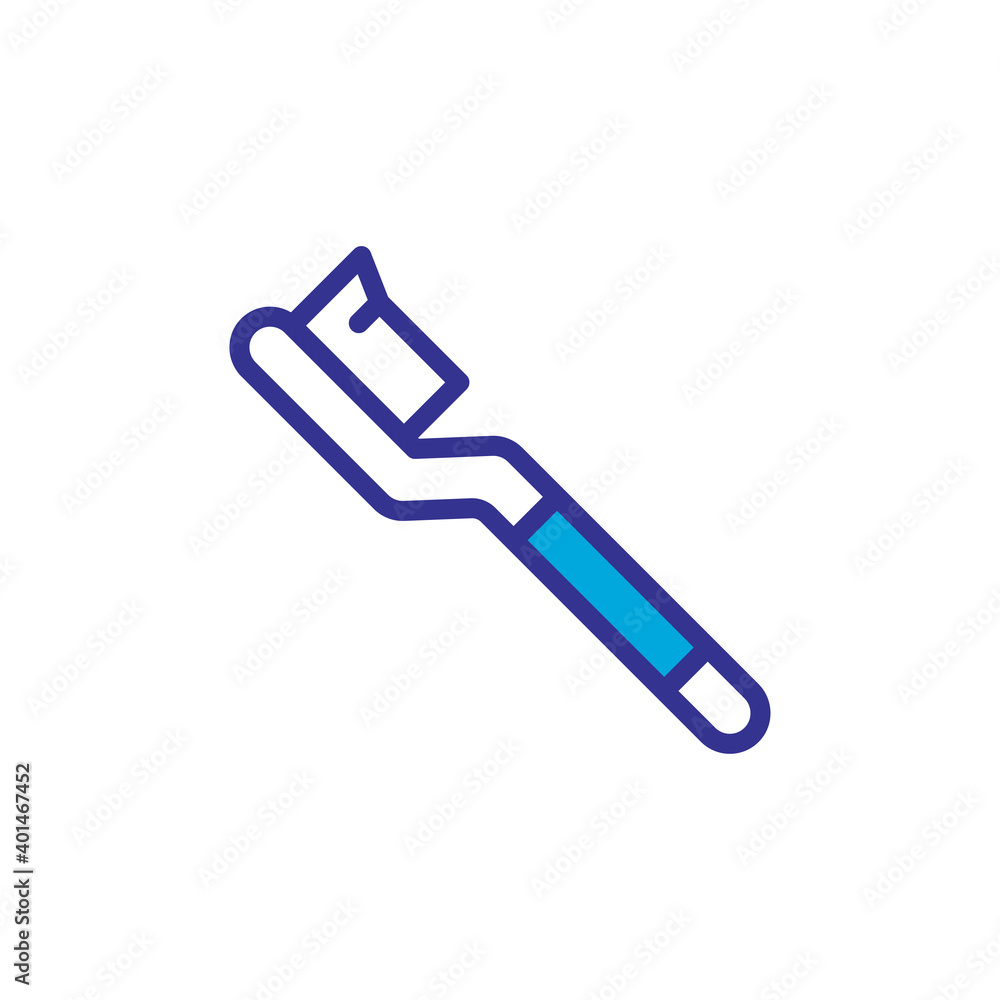 toothbrush icon, vector, design trendy toothbrush icon, vector, design trendy