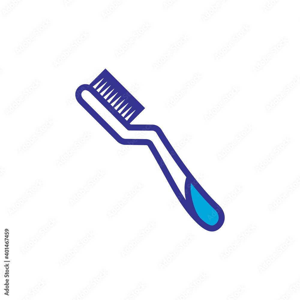 toothbrush icon, vector, design trendy toothbrush icon, vector, design trendy
