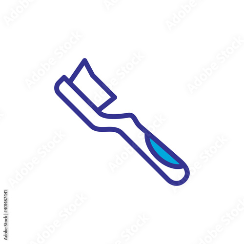 toothbrush icon, vector, design trendy