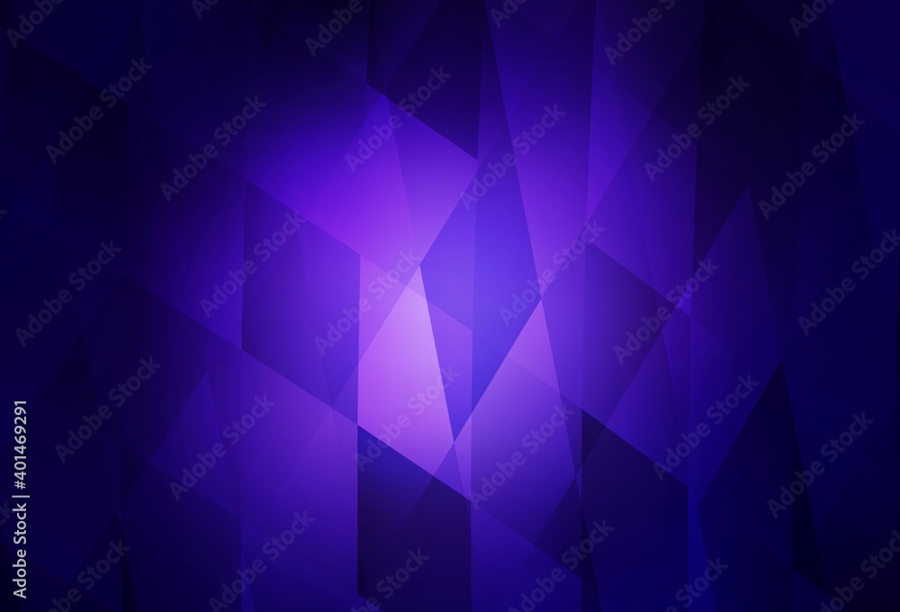 Dark Purple vector pattern in square style. Dark Purple vector pattern in square style.