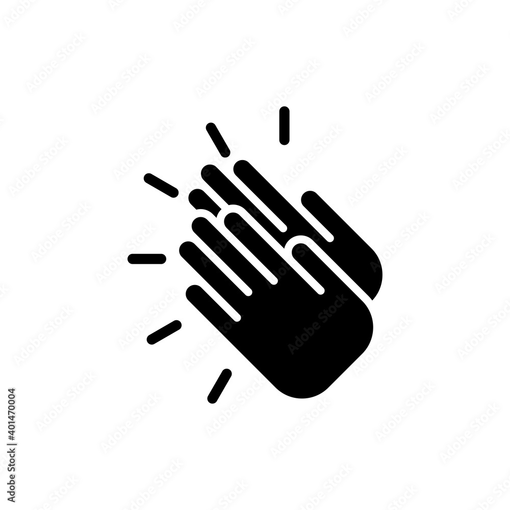 applause icon vector illustration design applause icon vector illustration design