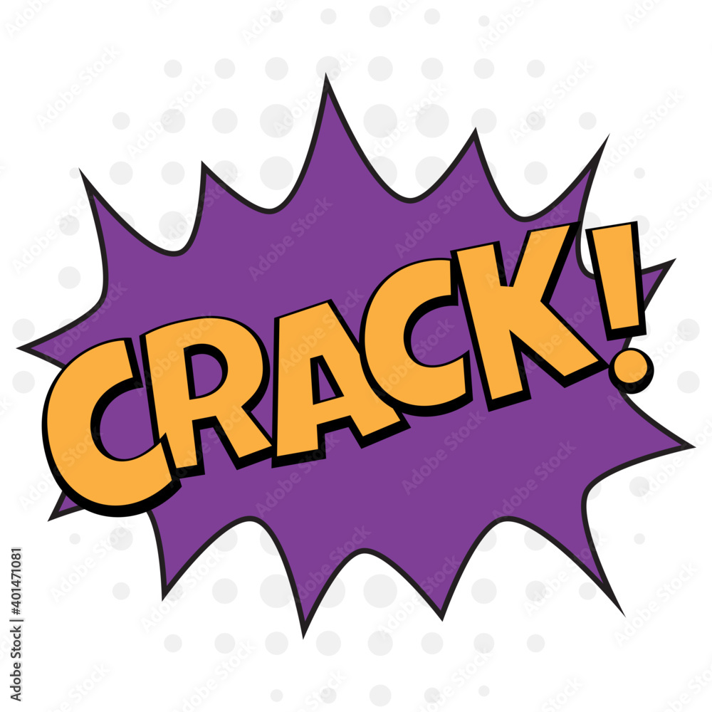 Fototapeta premium Crack 