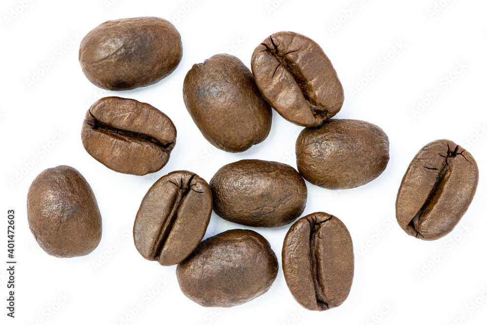 coffee beans isolated on white coffee beans isolated on white