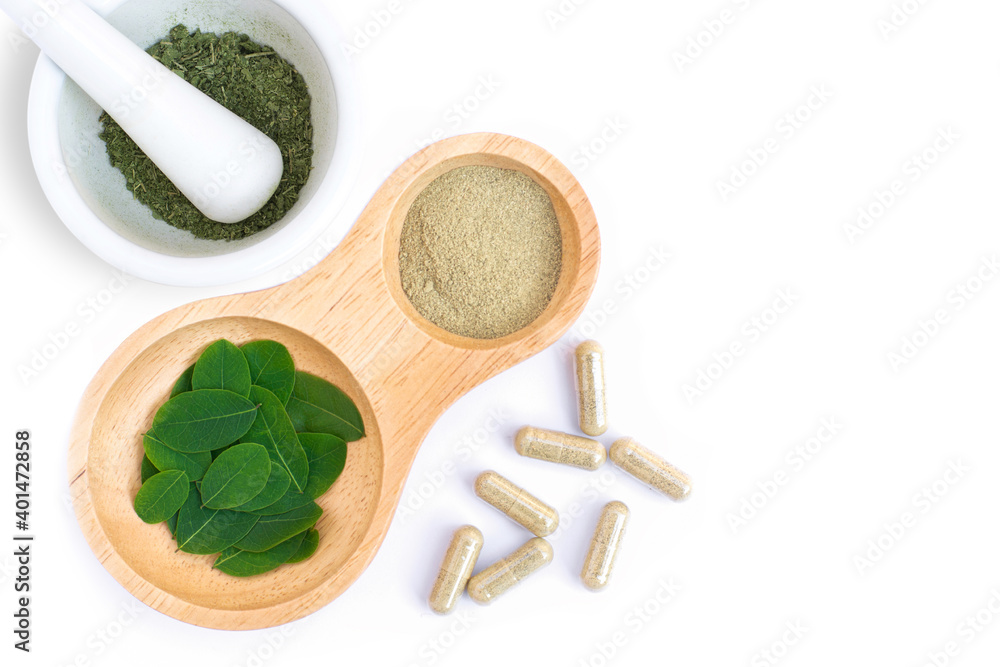 Moringa Oleifera powder capsules ( Horse radish or Drumstick ) with
