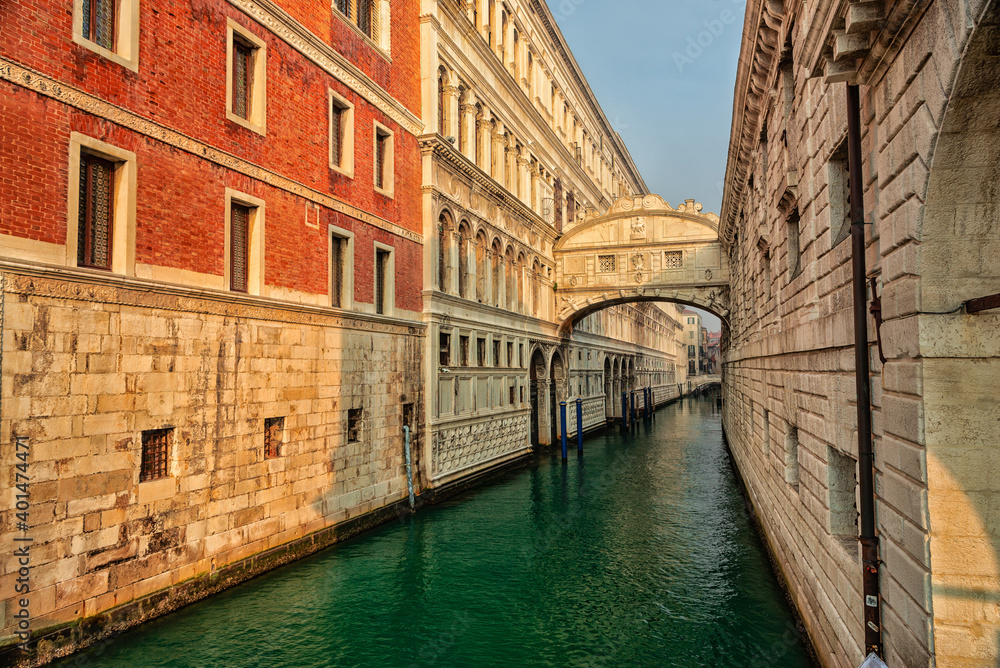 The Bridge of Sighs, Venice.