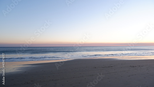 Sunset view in Malibu Beach