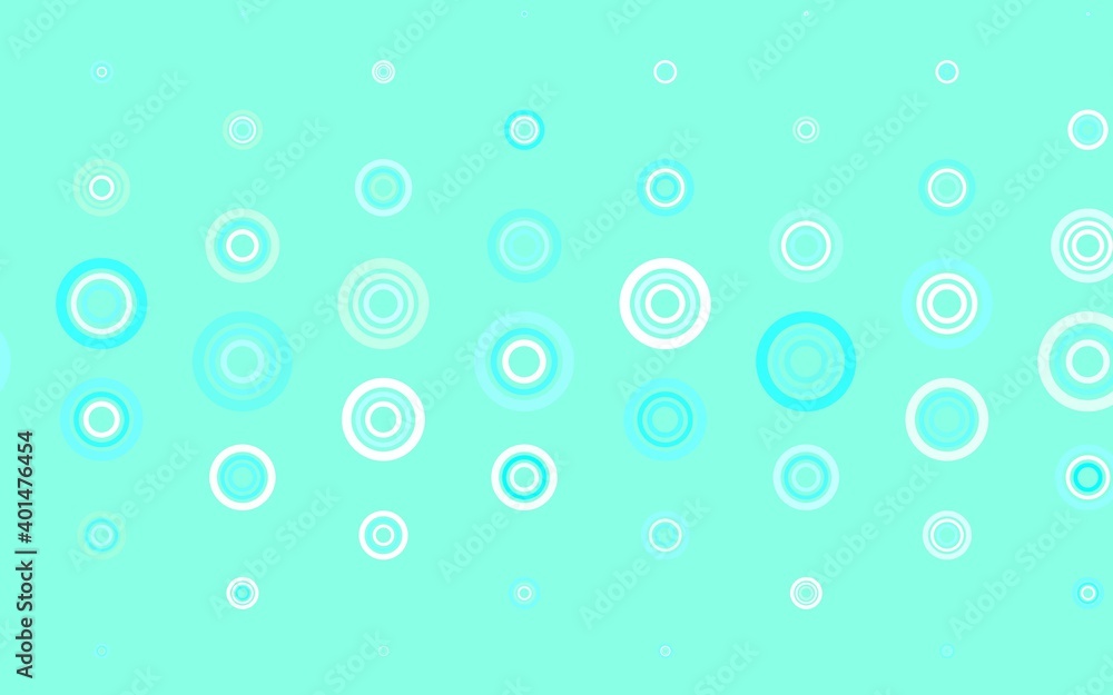 Light Green vector pattern with spheres. Light Green vector pattern with spheres.