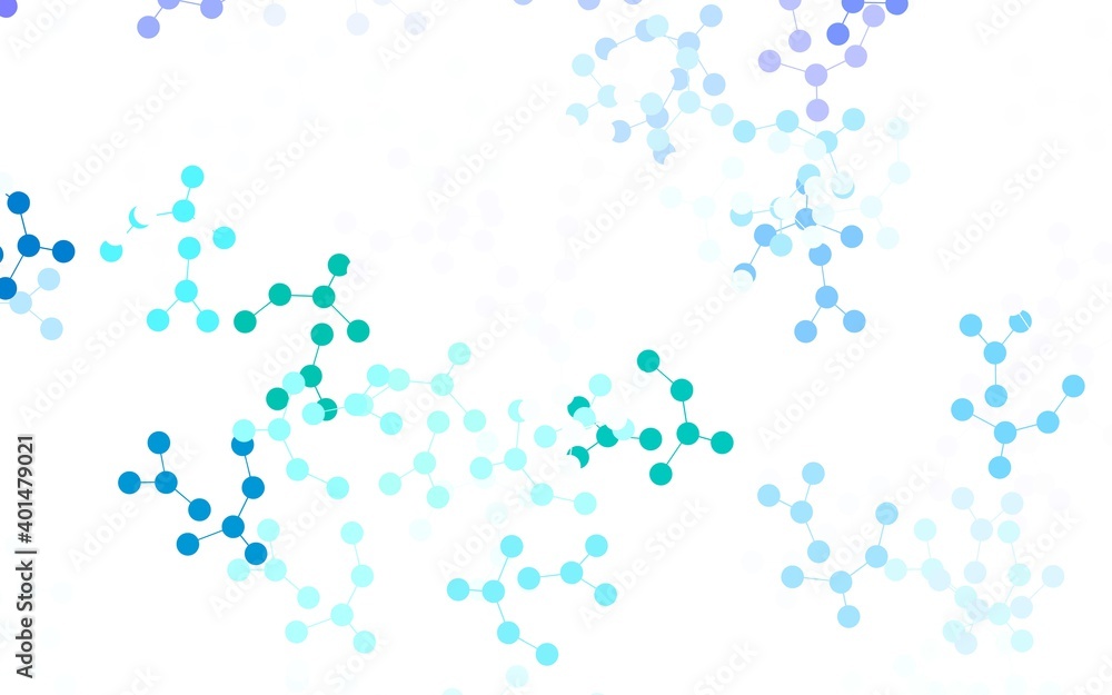 custom made wallpaper toronto digitalLight Blue, Green vector texture with artificial intelligence concept.