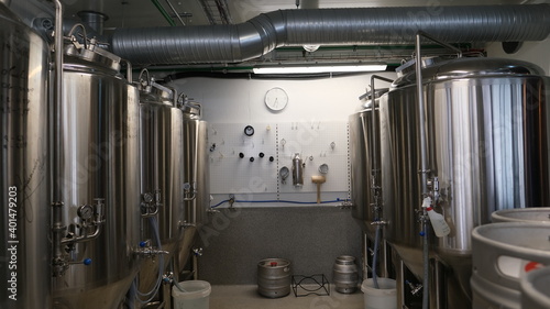 Inside a Micro Brewery