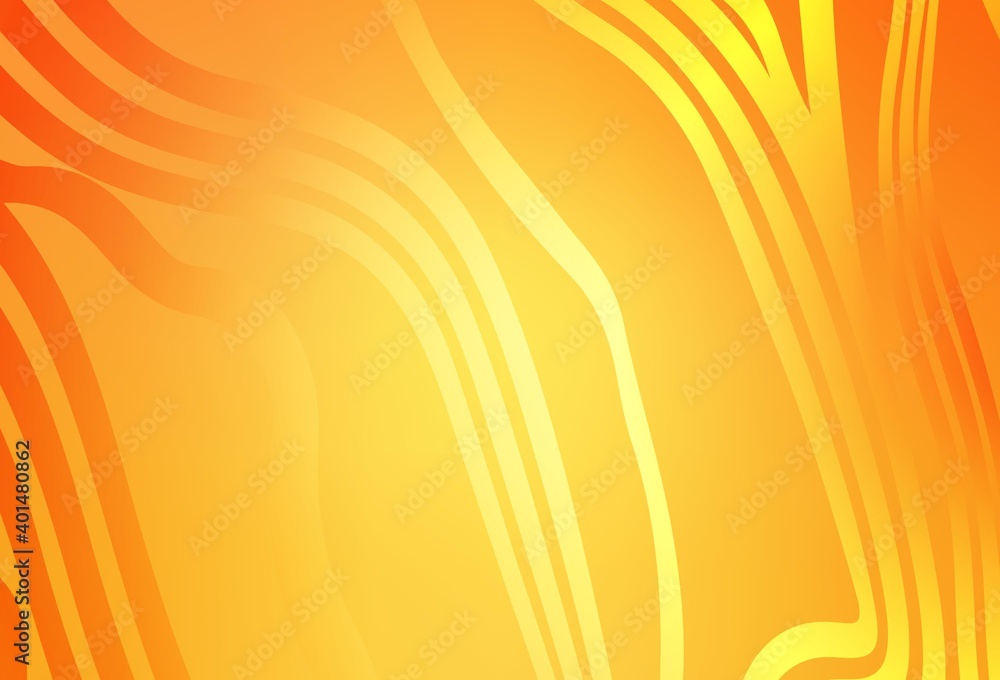 Light Yellow vector background with lines. Light Yellow vector background with lines.