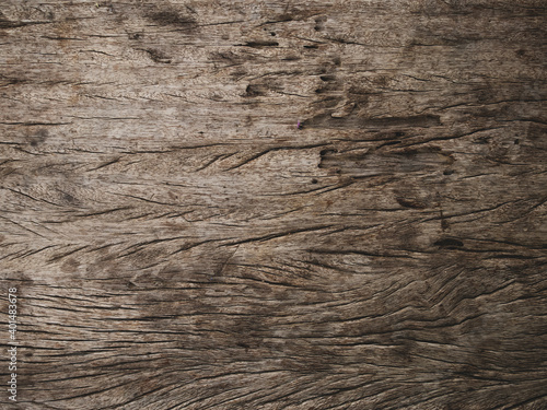 Top view. Wooden natural texture background. Old brown wood texture with copyspace for text or work design for backdrop product.