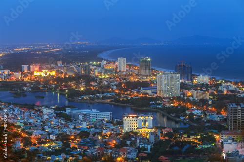 Vung Tau city at night  photo