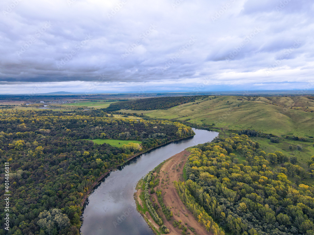 landscape with river