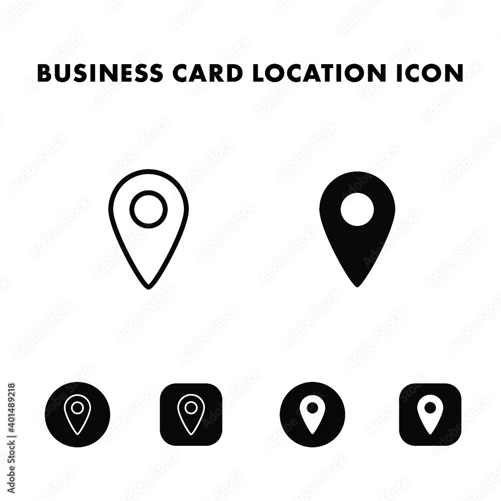 Location Icon | Location icon for business card | Clean Vector Icon | Business Card Icon | Location Map Pin Line solid | Vector Minimal Icon Location Icon | Location icon for business card | Clean Vector Icon | Business Card Icon | Location Map Pin Line solid | Vector Minimal Icon