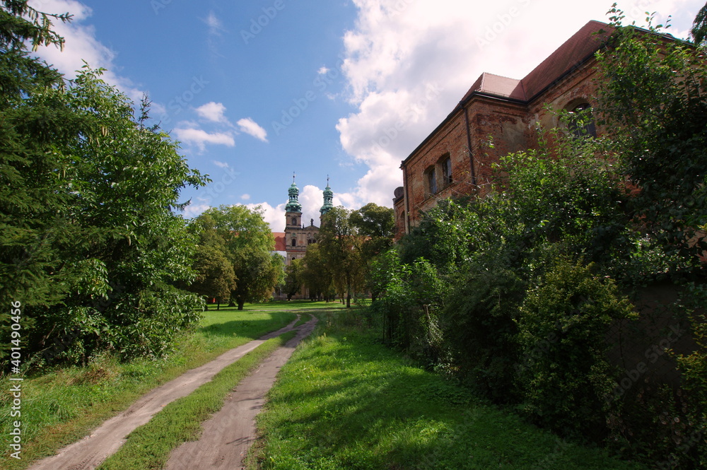 Lubiąż Abbey (Kloster Leubus, Opactwo cystersów w Lubiążu, Leubus Abbey)  a former Cistercian monastery in Lubiąż, in the Lower Silesian Voivodeship of southwestern Poland