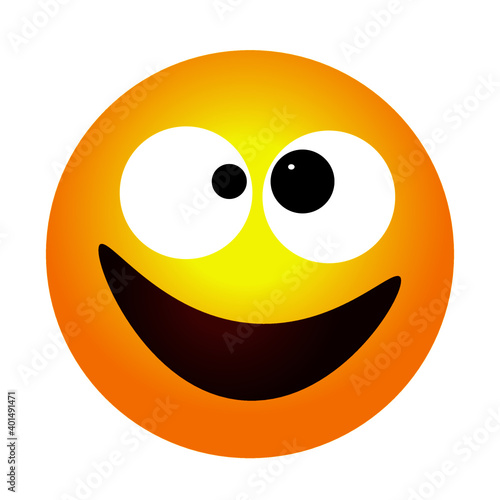 crazy laughig emoji stupid face with smile