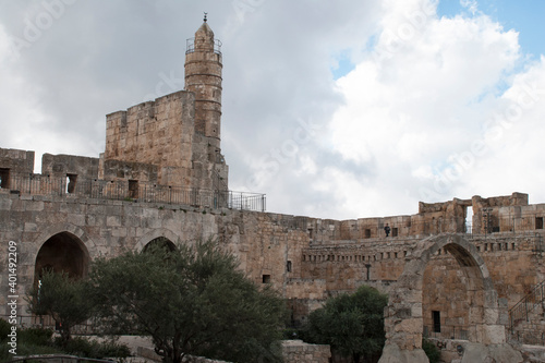 Jerusalem, Inneres der Zitadelle © O.Riepe