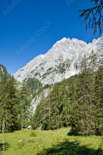 Landscape in Gesäuse National Park, Austria