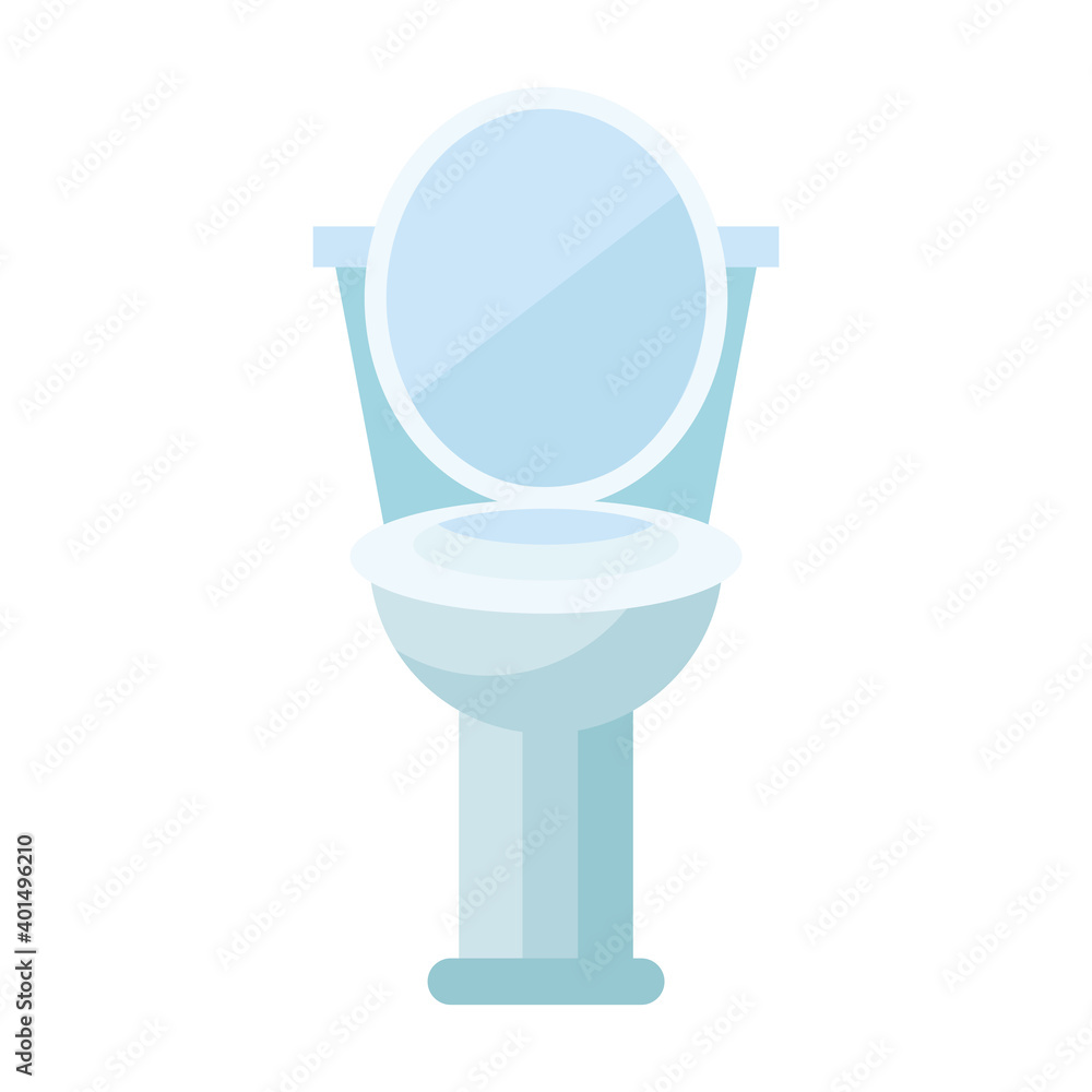 toilet bathroom forniture isolated icon toilet bathroom forniture isolated icon