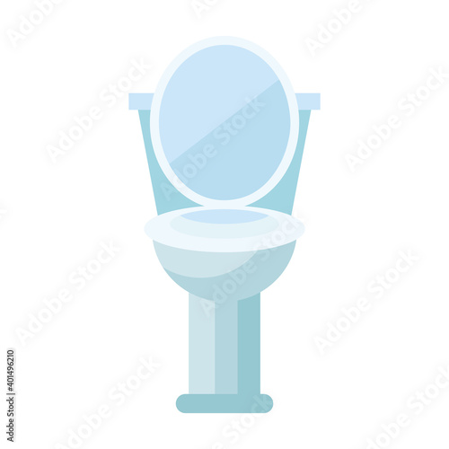 toilet bathroom forniture isolated icon